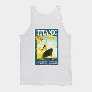 RMS Titanic - Vintage Travel Poster Tank Top